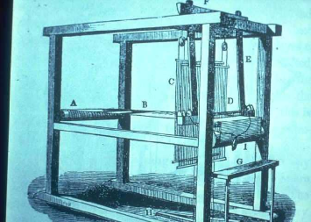 Изобретение летучего челнока