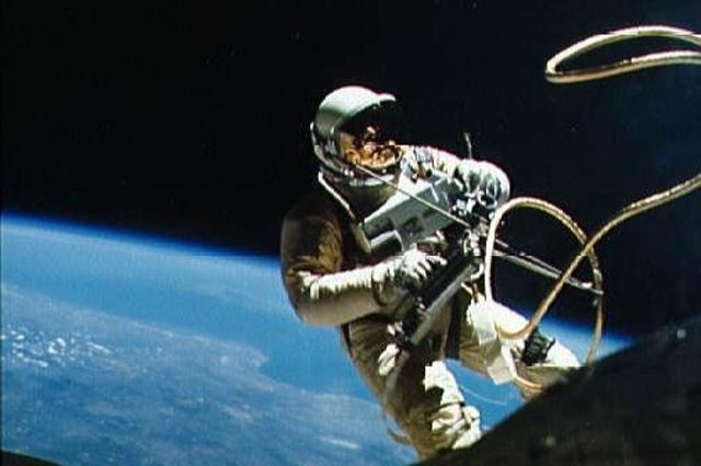 The first U.S space walk