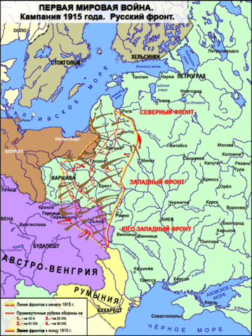 Наступление в Карпатах (7 января - 20 апреля)