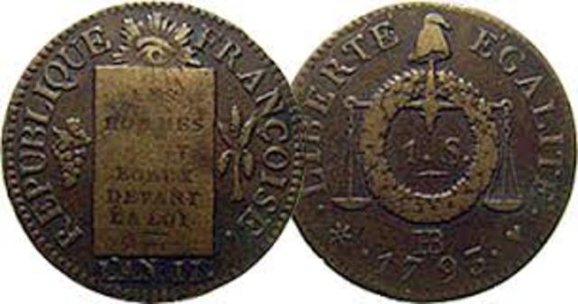 Poor Harvest - Government Goes Bankrupt - National Assembley is Formed.