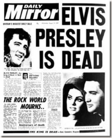 The King, Elvis Found Dead