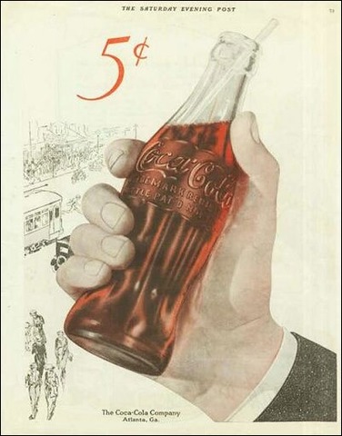 кока-кола стала самым известным напитком в США.