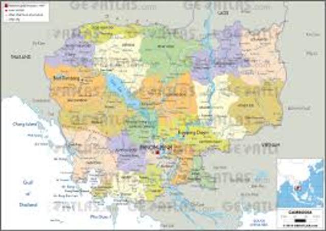 U.S. invades Cambodia