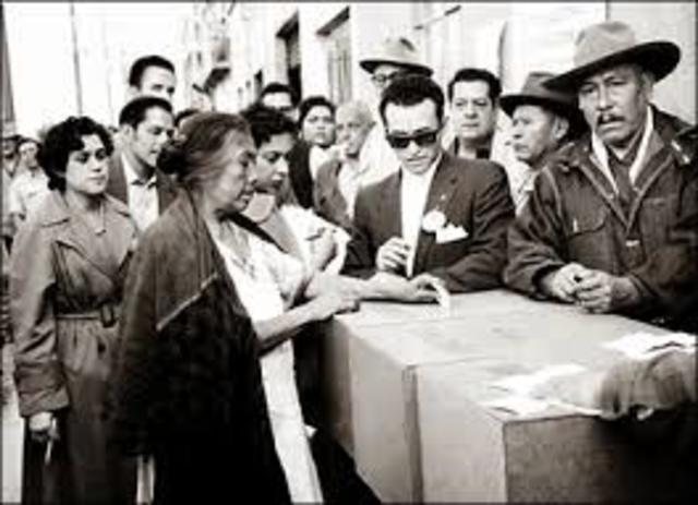 Las mujeres obtienen el derecho al voto