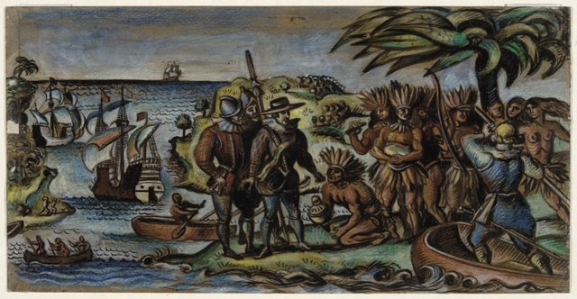 Columbus Discovers America