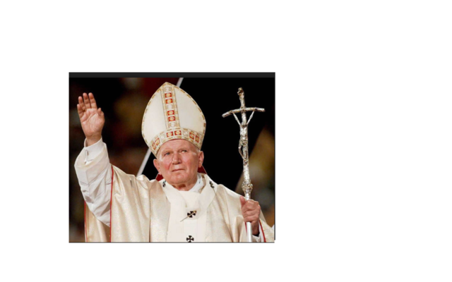 Pope John Paul II is almost assassinated.
