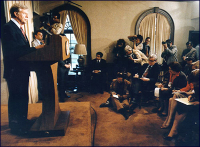 President Carter Gets Involved