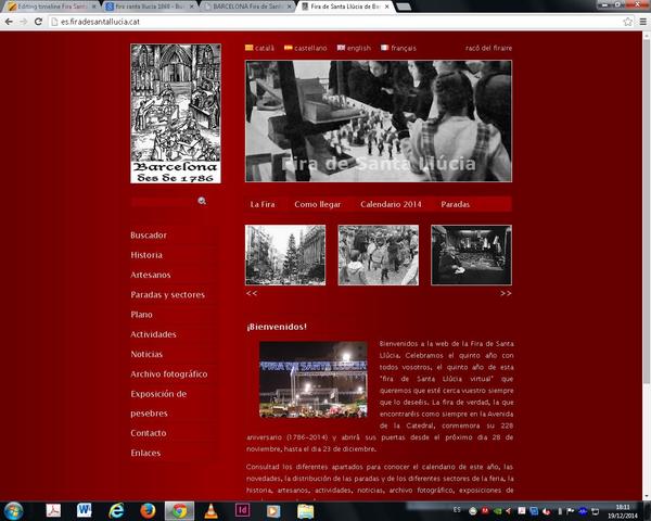 Es crea la web de la Fira