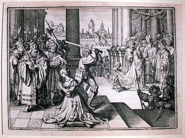 Anne Boleyn is executed