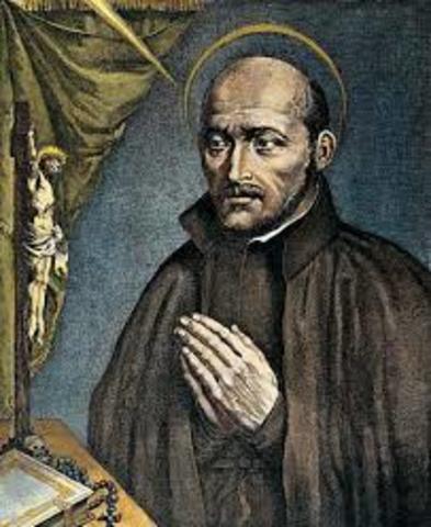 Ignatius of Loyola founds the Jesuit order
