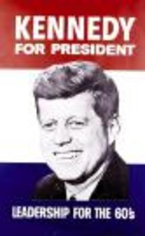 JFK wins Democratic Nomination