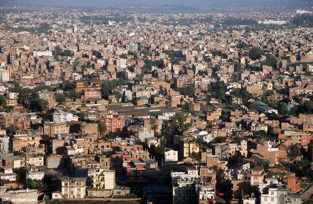 Flight to Kathmandu, Nepal