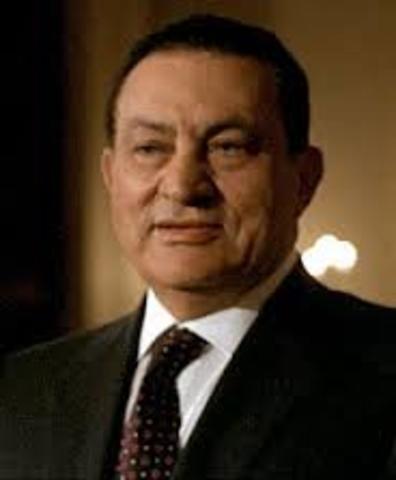 Egyptian President Mubarak