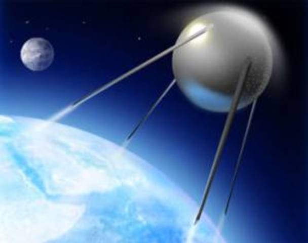 запущен первый искусственный спутник Земли «Спутник-1»