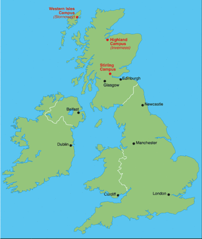 Taxi Ride (Small scale map of London, England)