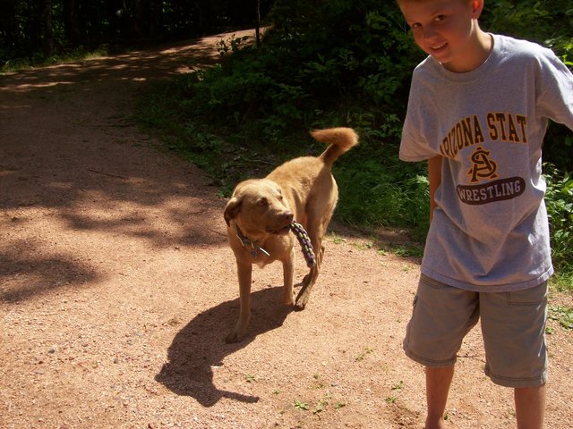 Drew goes to his lakehouse for the summer