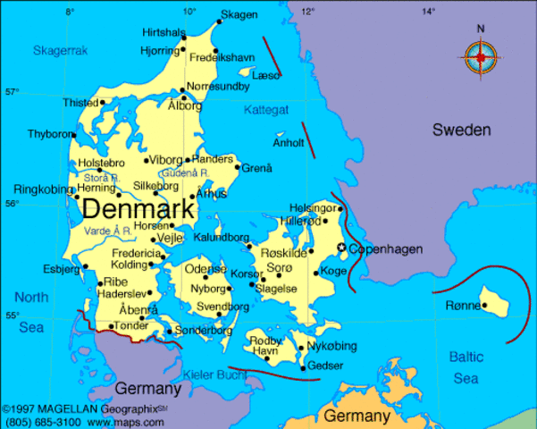 Bismarck declared war on denmark