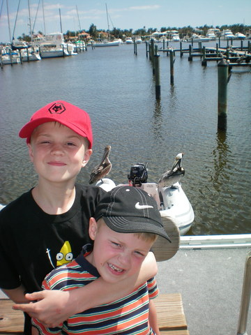 Drew on spring break