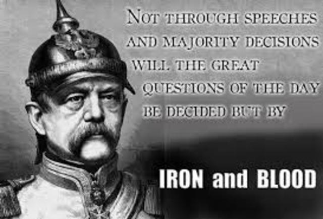 Blood and iron speech