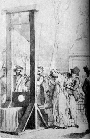 Казнь Олимпии де Гуж