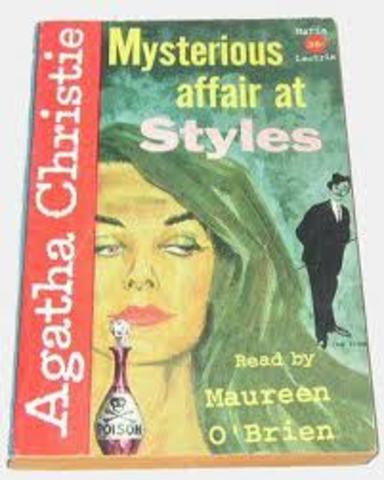 Agatha Cristie's first novel