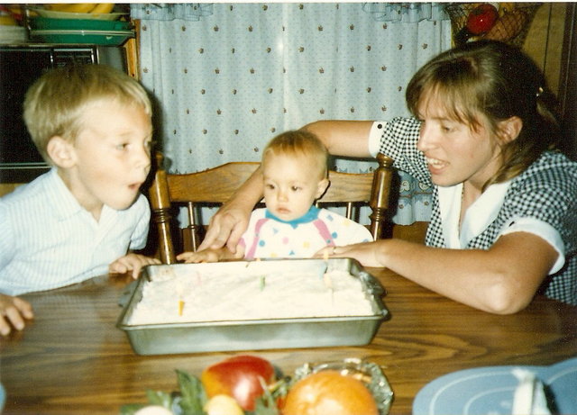 MY FIRST BIRTHDAY