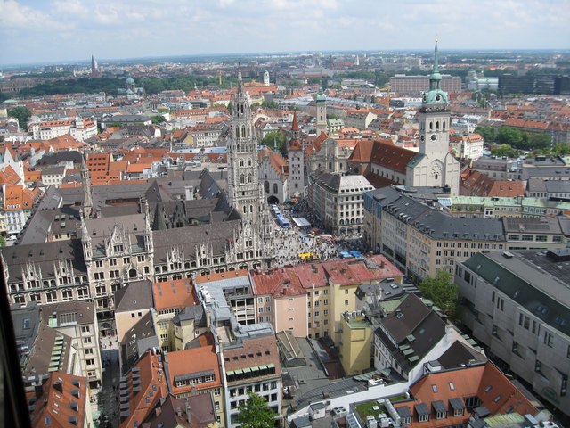 Flight to Munich, Germany