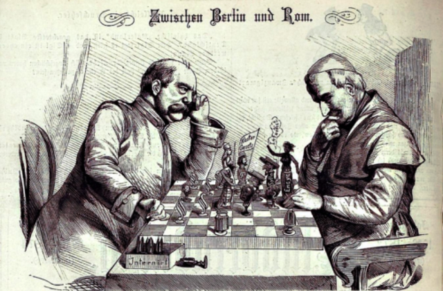 The Kulturekampf (Campaign against Church)