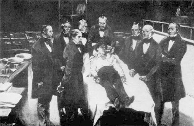 Первая анастезия