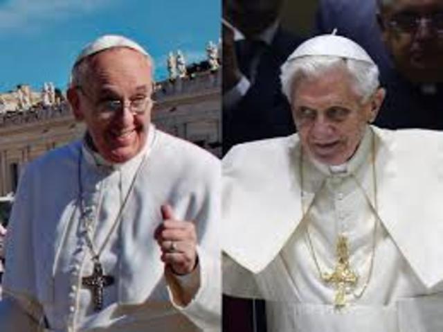 Primera renuncia de un Papa.