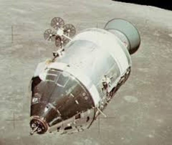 Первый облет луны