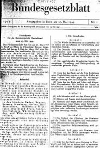 Constitution drafted by Bismark