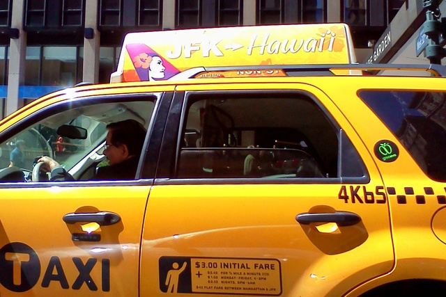 A Taxi Ride to the Beach