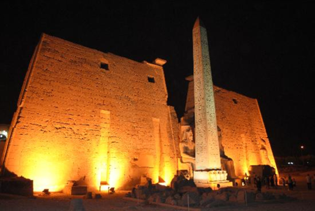 The luxor temple