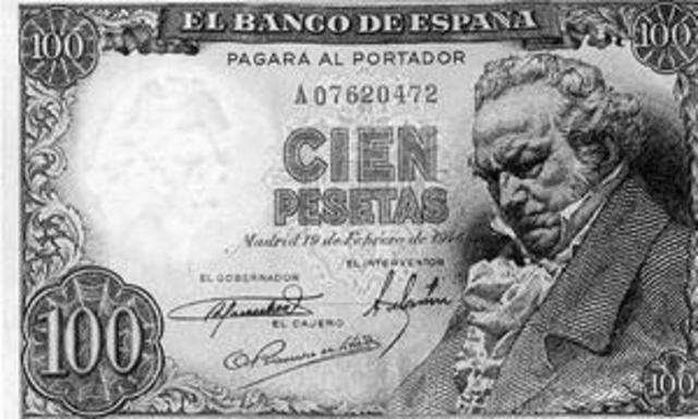 Incorporacion de la peseta