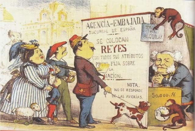 Inicio de la  búsqueda de un rey