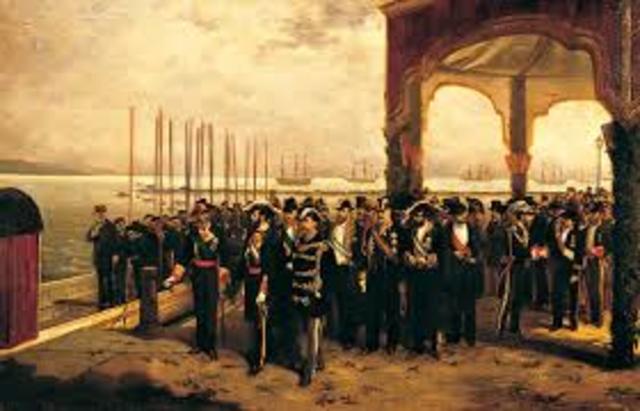 Presentación del proyecto constitucional de 1873