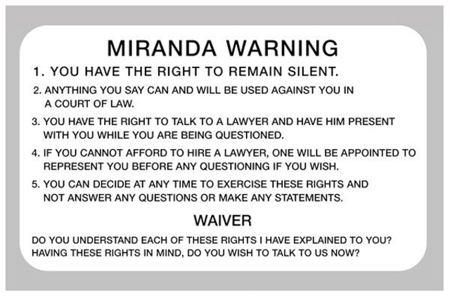 Miranda v. Arizona