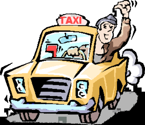 Take a taxi to hotel