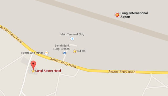 Large Scale Map of Sierra Leone