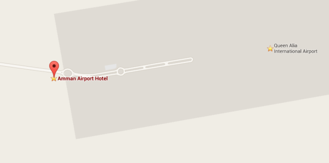 Large Scale Map of Jordan