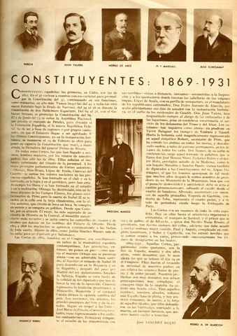 Creación de Cortes constituyentes