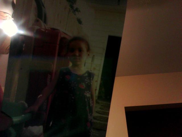 Me at my godmothers home