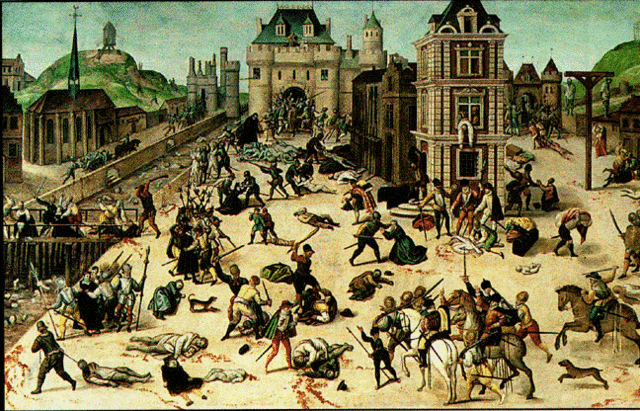 Edict of Nantes ends French religious wars