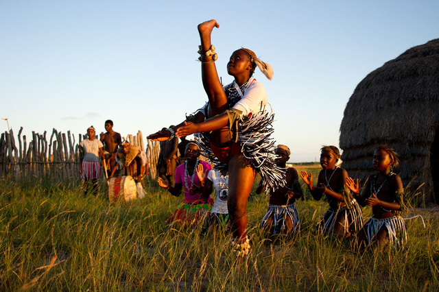Traditional Zulu Dance Performance