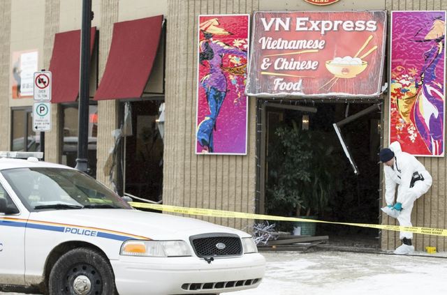 9 a.m. - Alleged killer found dead