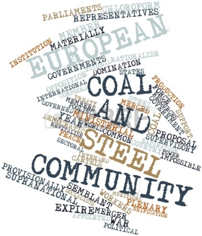 European Coal & Steel Community (ECSC) formed