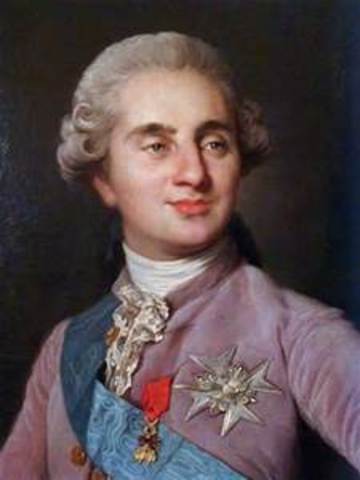 Louis XVI takes throne at age of 19