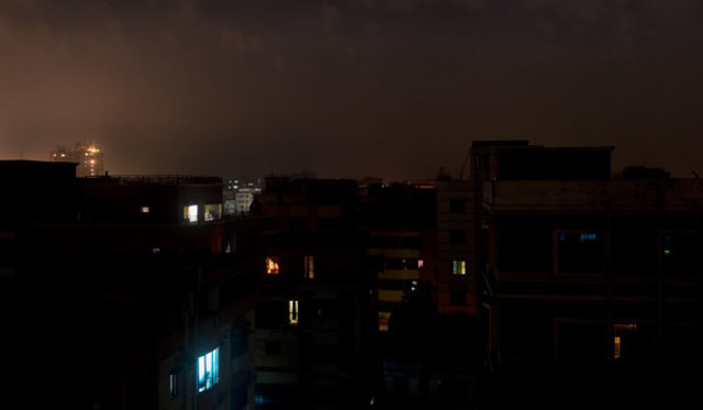 Lights out all over Bangladesh