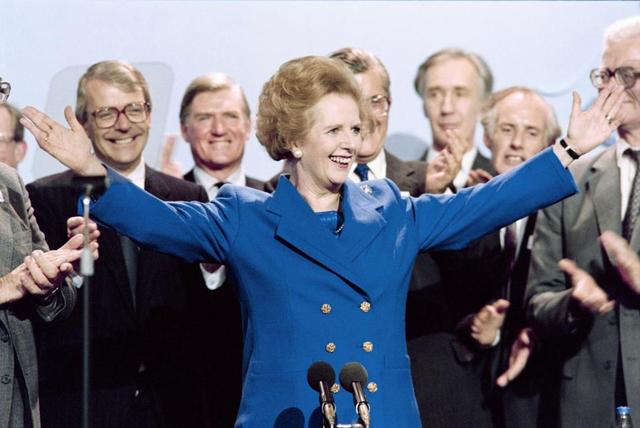 Thatcher elected prime minister in Britain
